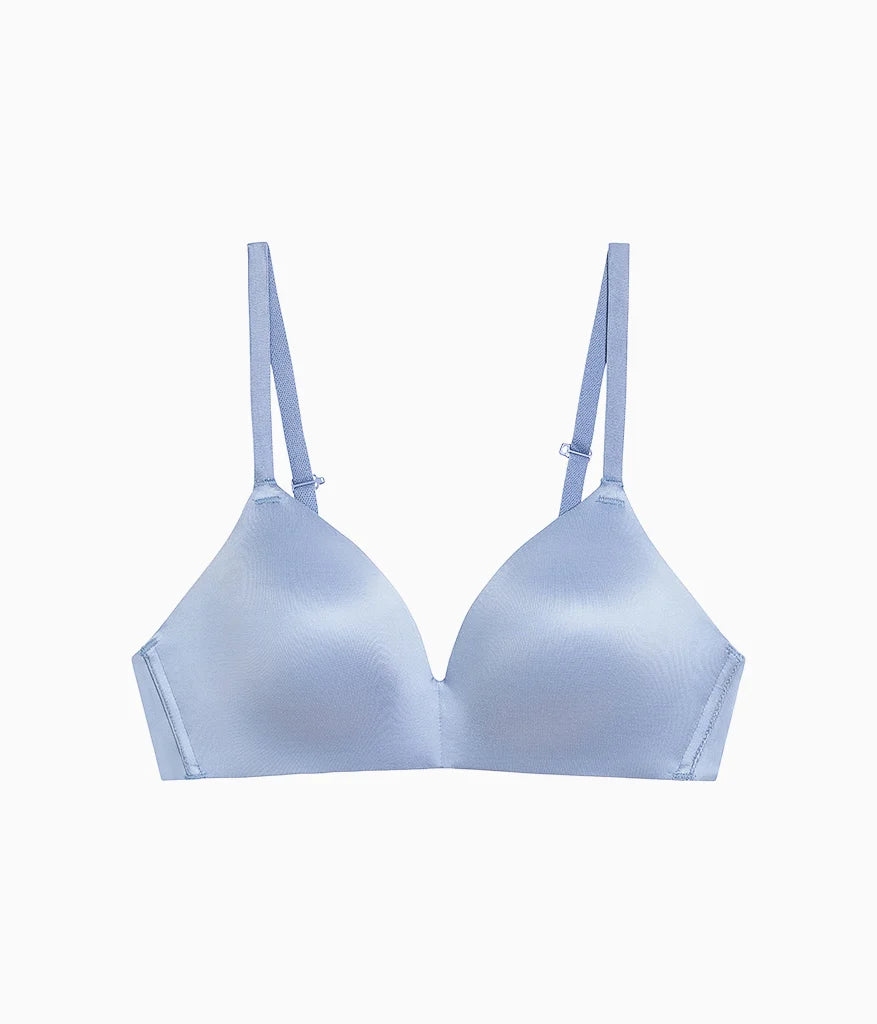 Future Foundation Wire Free T-Shirt Bra: Country Blue