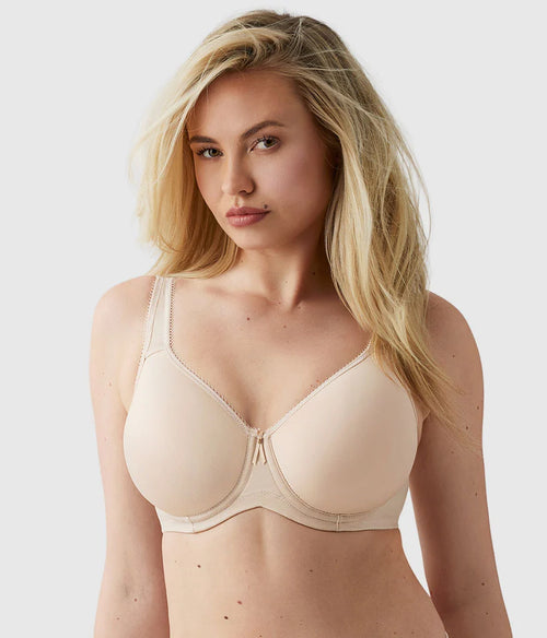 Basic Beauty Spacer Underwire T-Shirt Bra: Sand