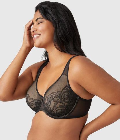 Stark Beauty Underwire Bra: Black