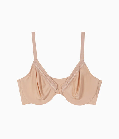 Perfect Primer Front Close Underwire Bra: Sand