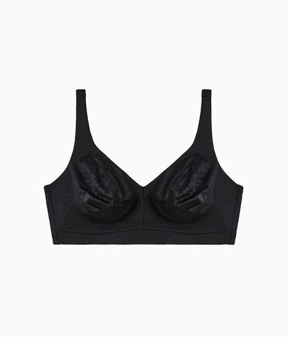 Inside Job™  Wire Free Bra: Black