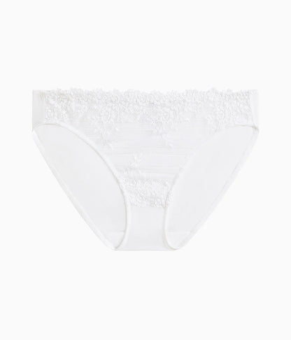 Embrace Lace® Bikini: Delicious White