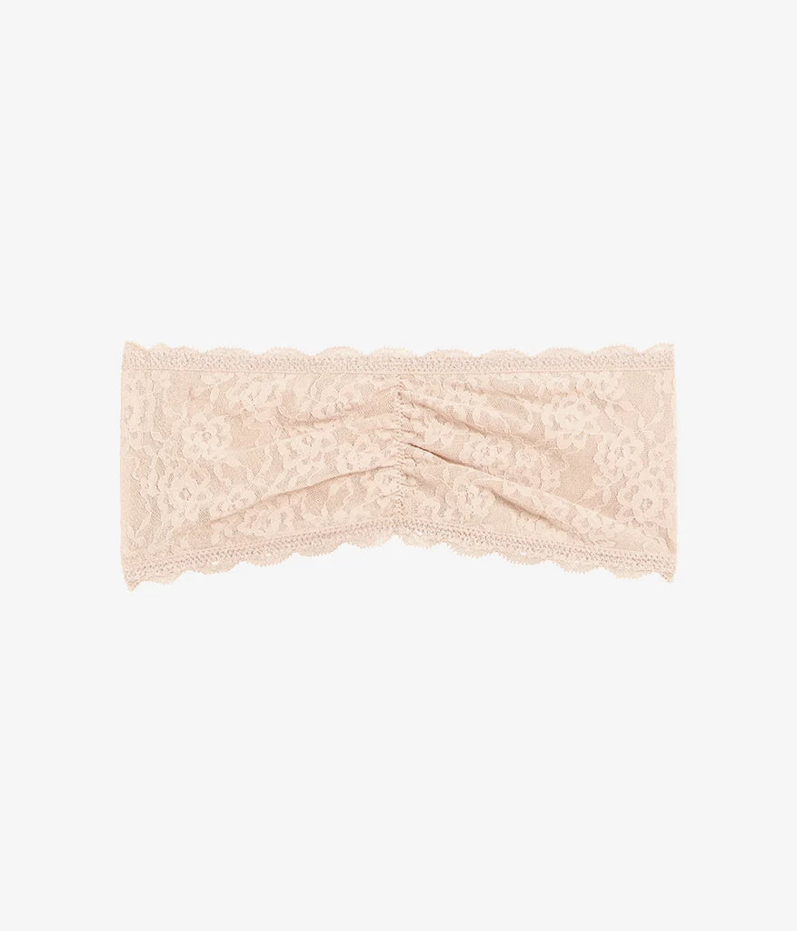 Effortlessly Lace Bandeau: Au Natural
