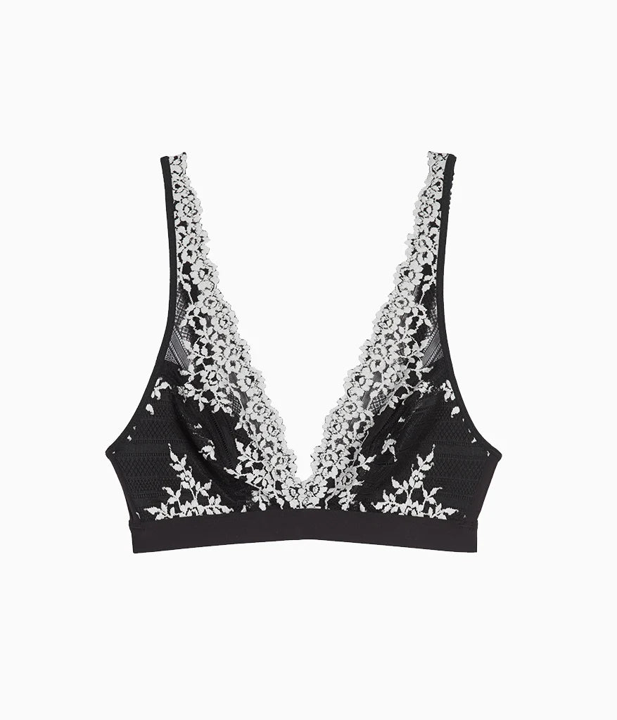 Embrace Lace® Wire Free Bralette: Black