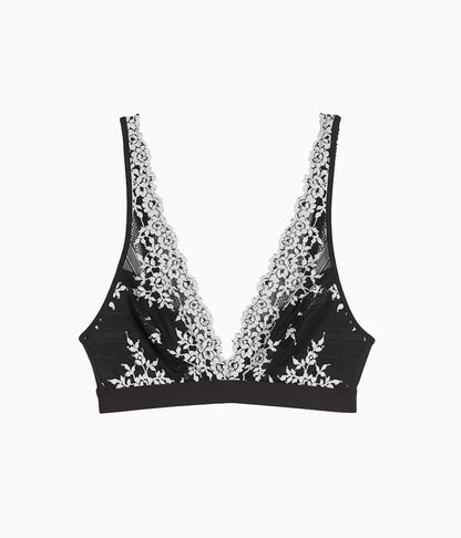 Embrace Lace® Wire Free Bralette: Black