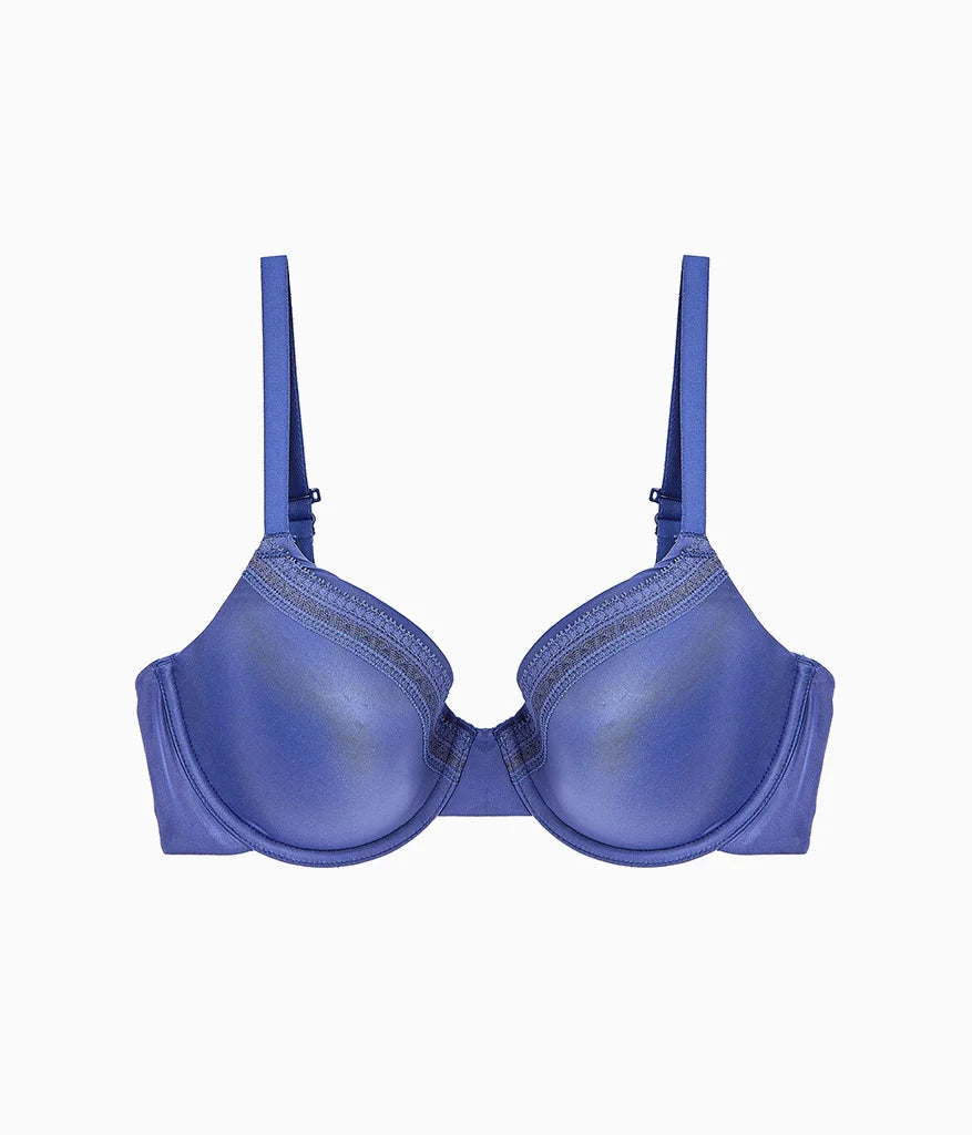 Perfect Primer Underwire T-Shirt Bra: Skipper Blue
