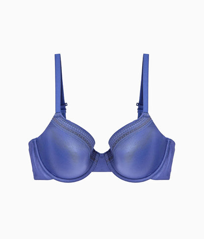 Perfect Primer Underwire T-Shirt Bra: Skipper Blue