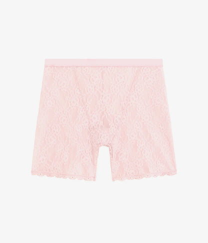Effortlessly Lace Shorty: Blush Pink