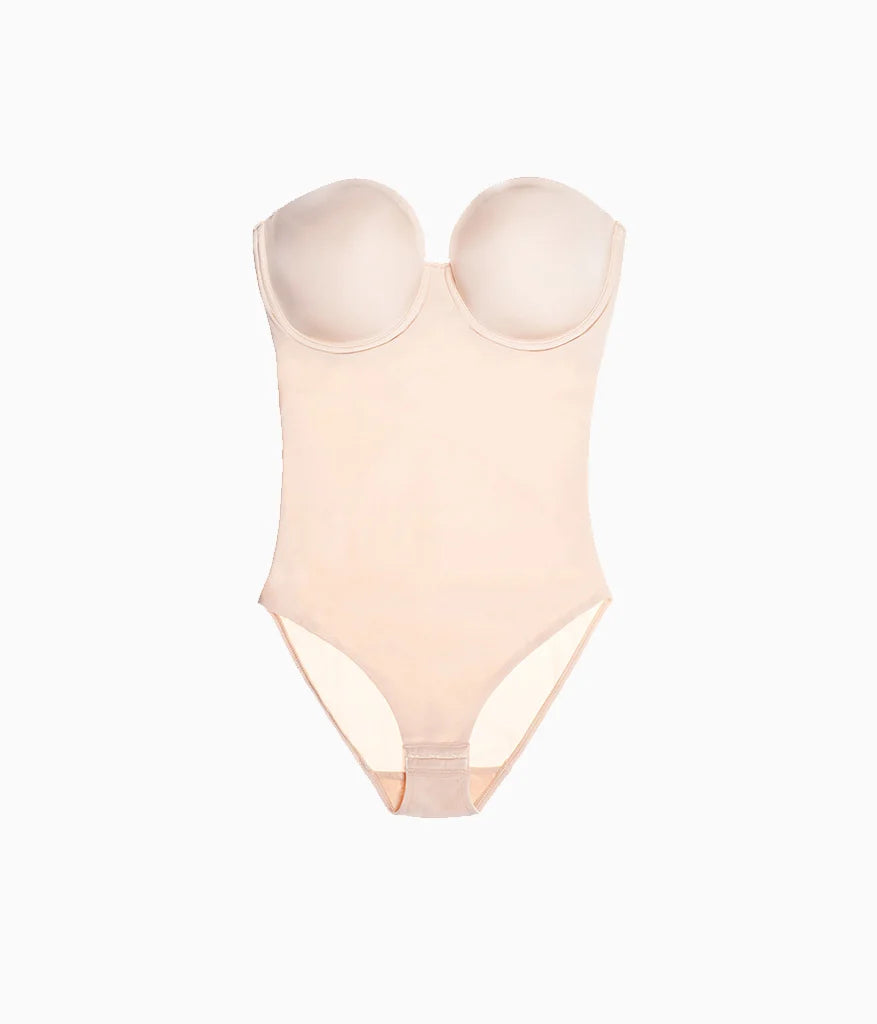 Red Carpet™  Strapless Shaping Body Briefer: Sand