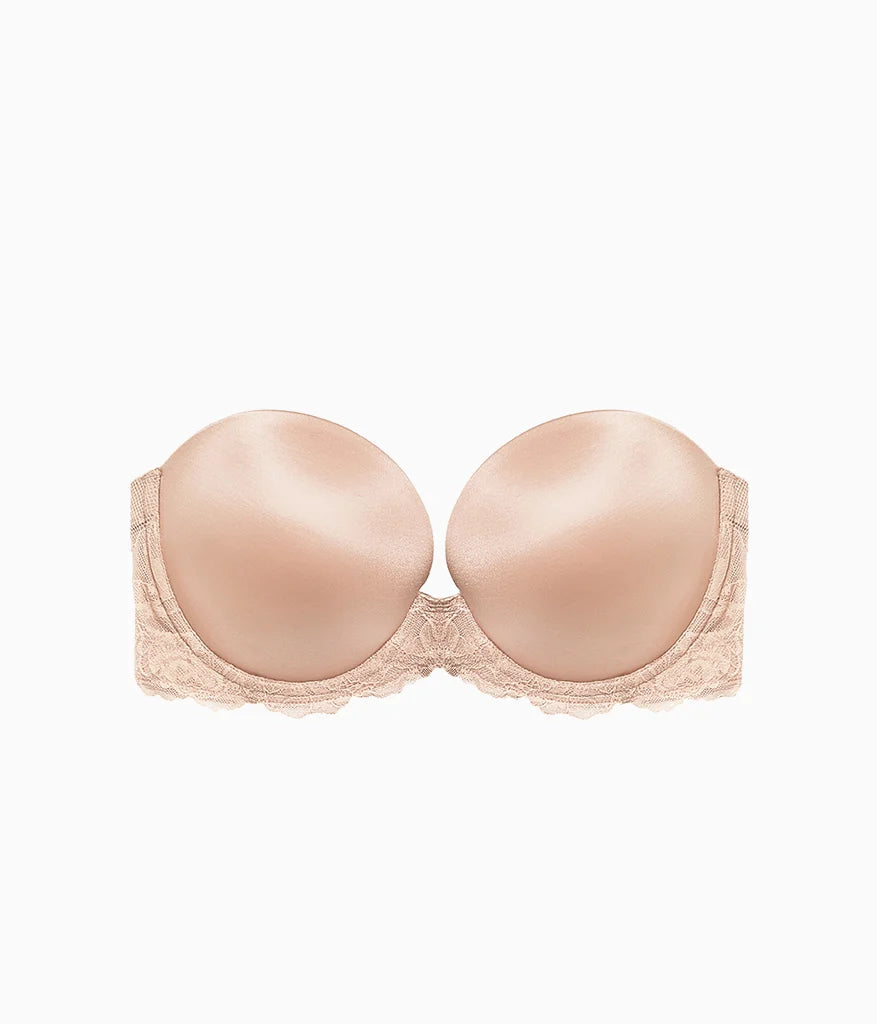 Self Assured Push Up Strapless Bra: Roebuck