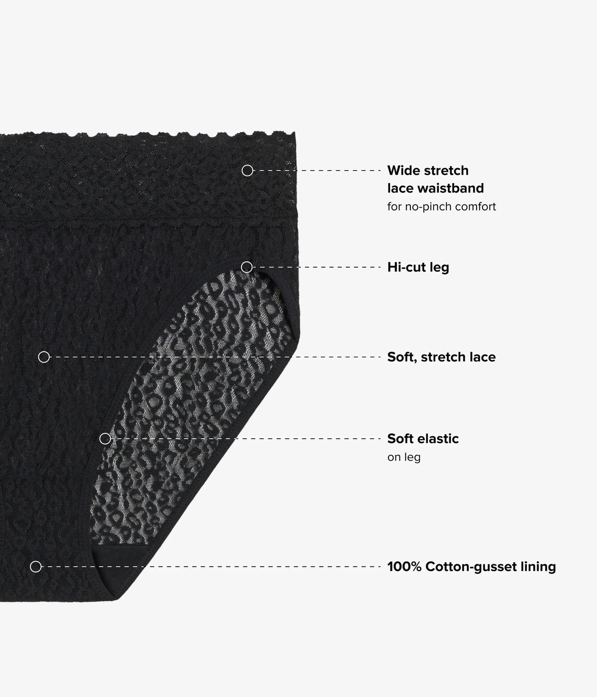 High Bar™ Hi Cut: Black