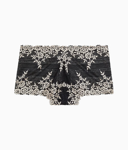 Embrace Lace® Boyshort: Black