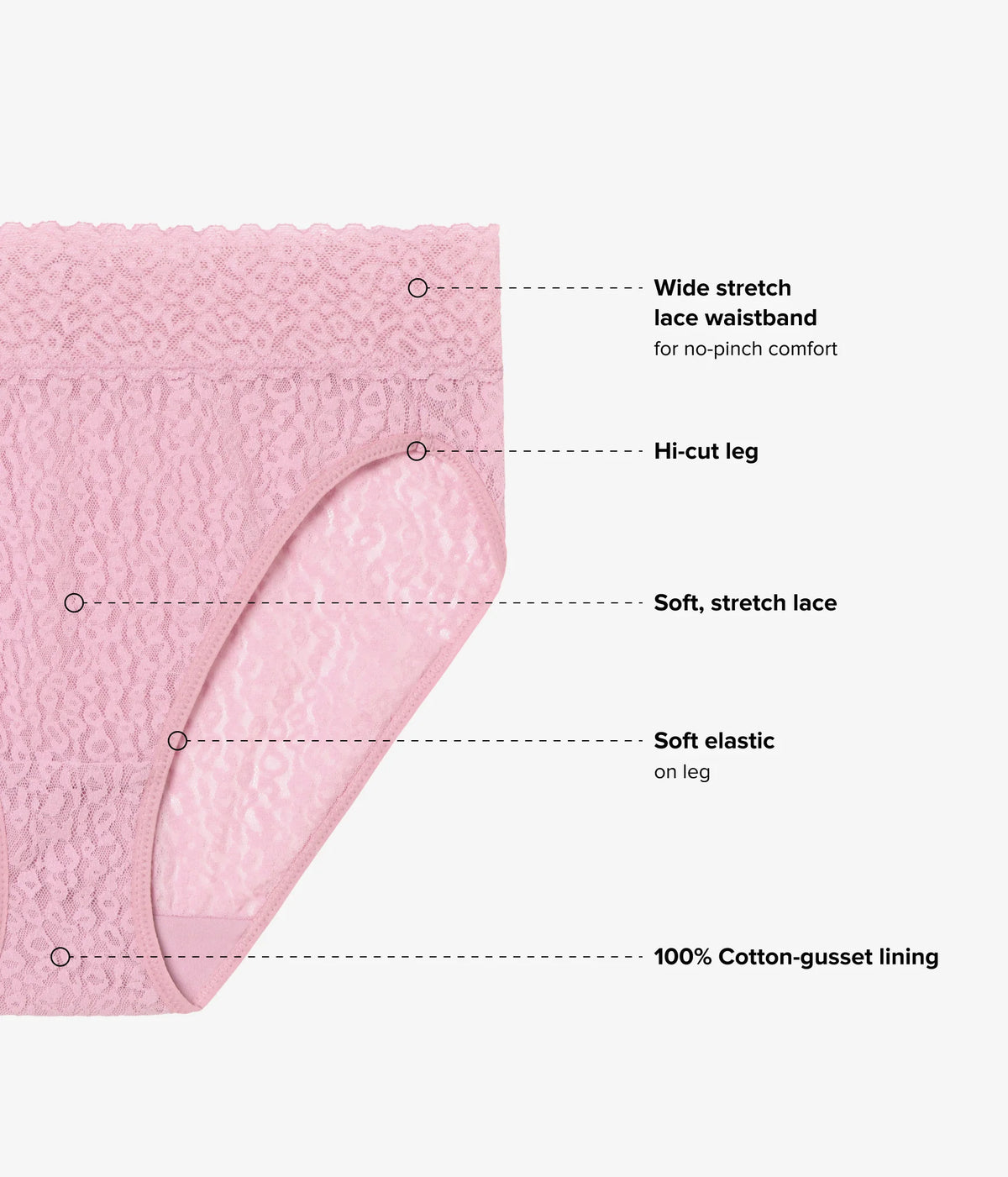 High Bar™ Hi Cut: Lilas