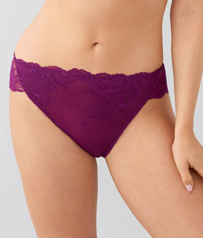 Vivid Attraction Hi-Cut: Dark Purple