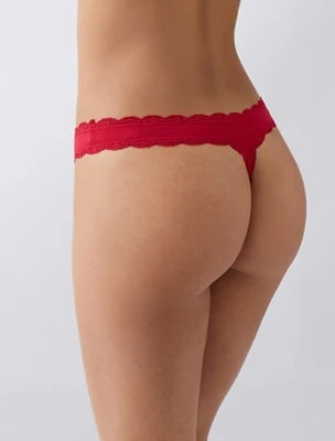 Inspired Eyelet Thong: Brushstroke