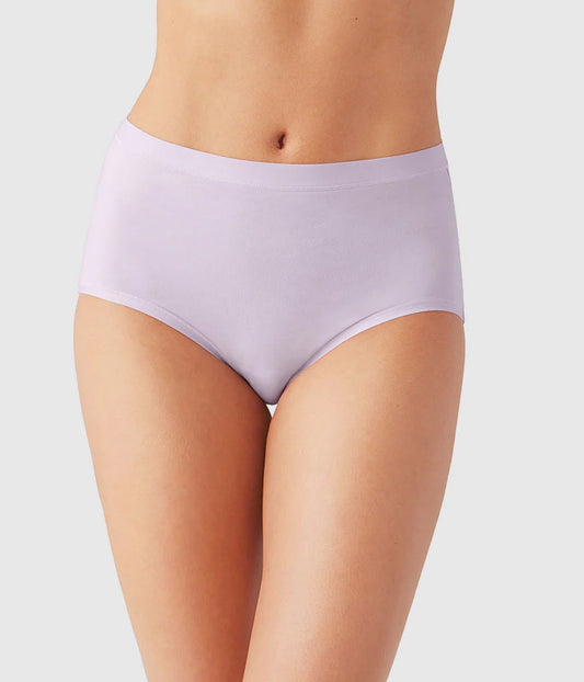 Understated Cotton Brief: Orchid Hush