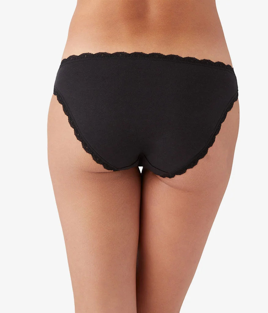 Inspired Eyelet Bikini Panty Pack: Rose Smoke/Rose Smoke/Night