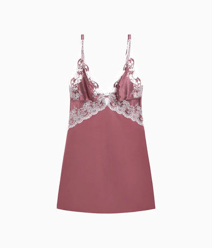 Modern Affair Chemise: Rose Brown/Cradle Pink