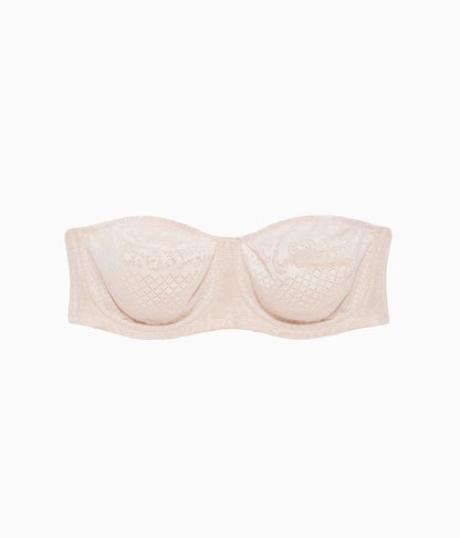 Visual Effects Strapless Minimizer Bra: Sand