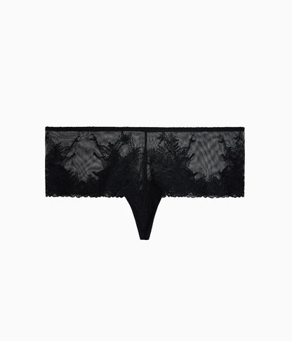 Vivid Attraction Tanga: Black