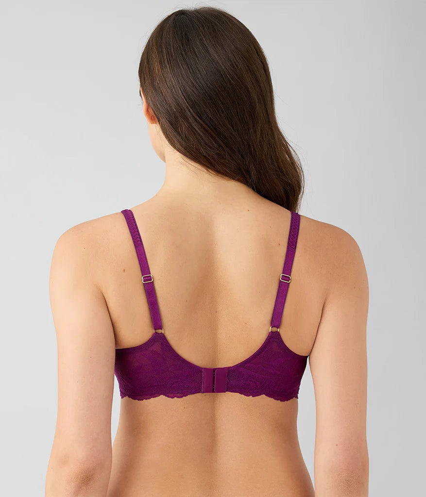 Vivid Attraction Bralette: Dark Purple