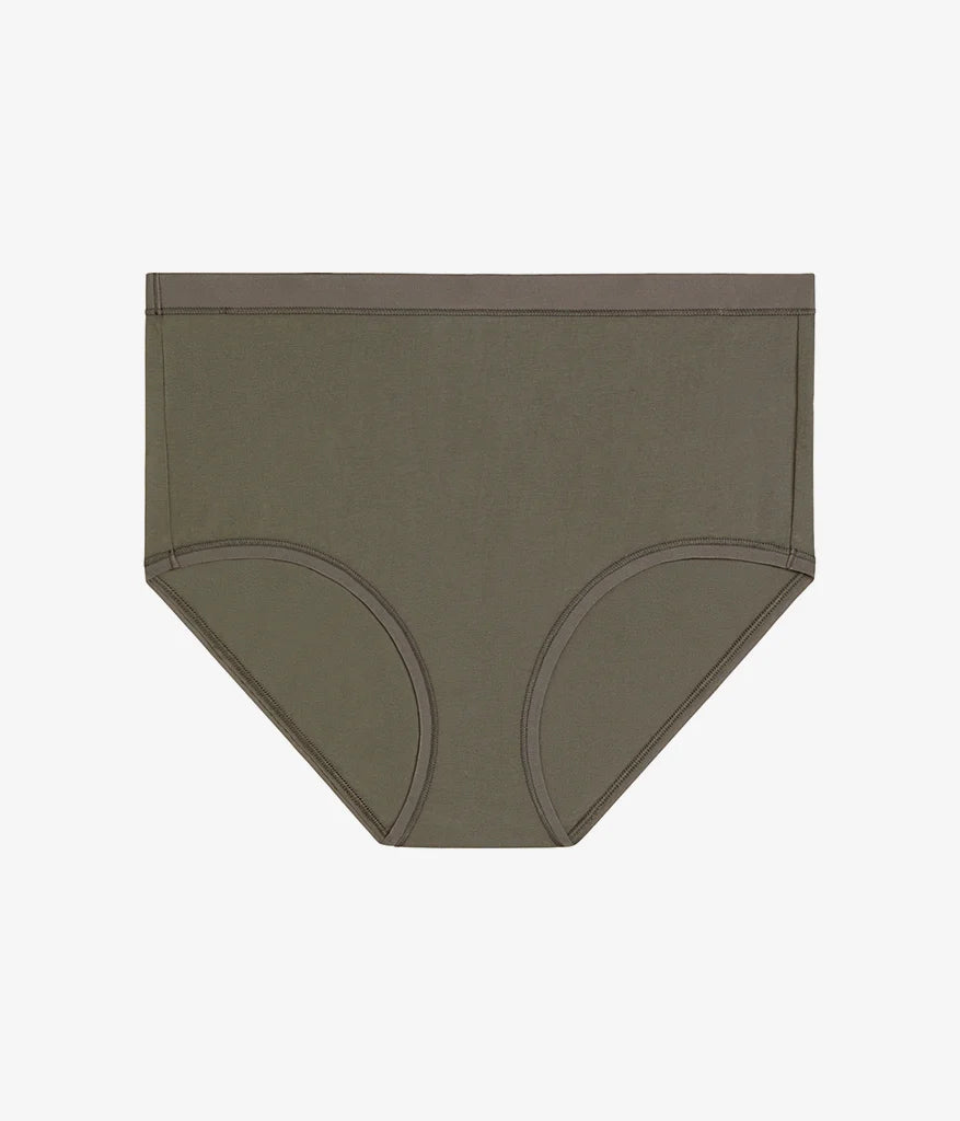 Understated Cotton Brief: Bungee Cord
