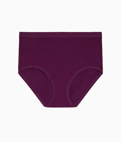 Understated Cotton Brief: Winter Bloom