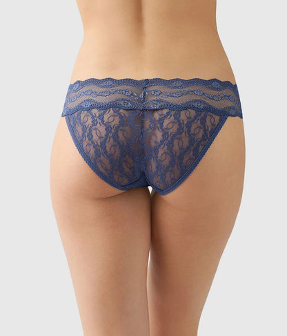 Lace Kiss Bikini: Crown Blue